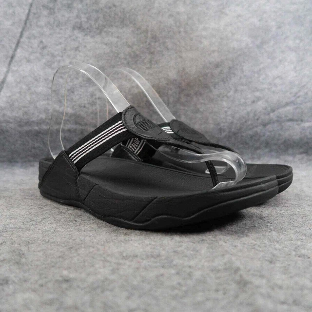FitFlop Shoes Womens 8 Sandal Flip Flop Toning Fitness Walkstar Platform Comfort