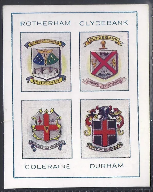 Thomson (Dc)-Football Towns 1931-#22- Rotherham Clydebank Coleraine Durham