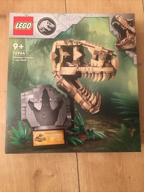 LEGO JURASSIC WORLD 76964 Dinosaur Fossils: T. Rex Skull Age 9+ 577pcs ...