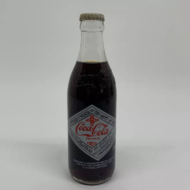 Vintage Coca-Cola America's Cup 1987 Bottle Full Unopened 300ml Fremantle