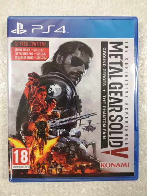 Metal Gear Solid V - The Definitive Experience Ps4 Fr New (En/Fr/De/Es/It/Pt)