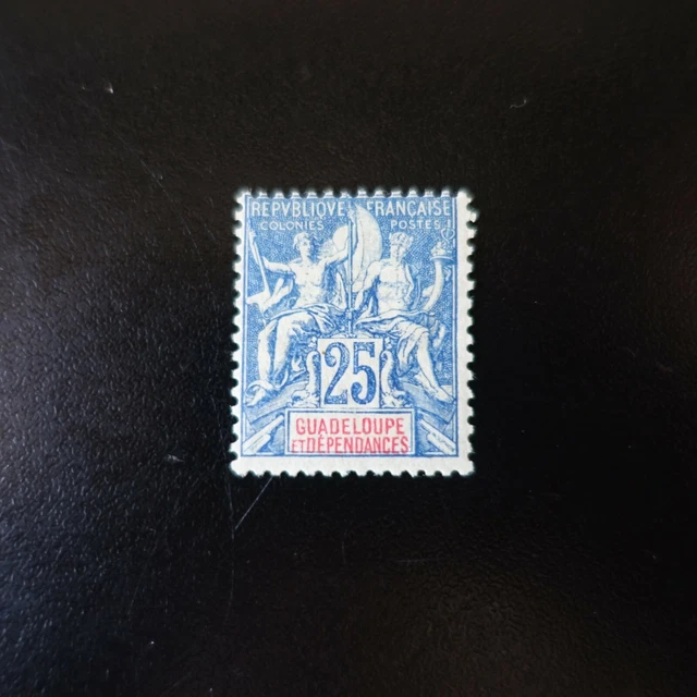 France Colonie Guadeloupe N°43 Neuf * Mh
