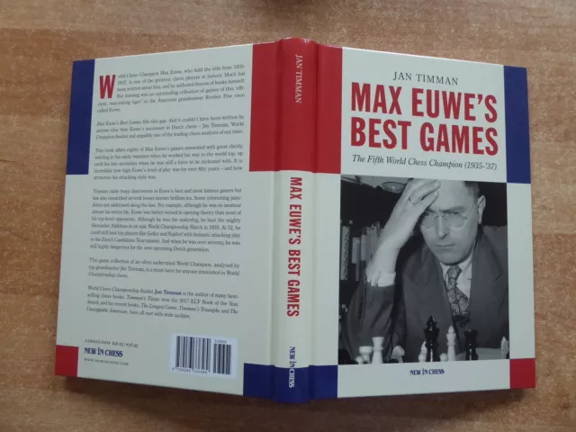 Max Euwe's Best Games - Jan Timman (Hardback)