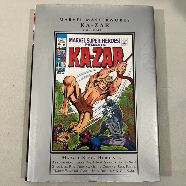 Ka-Zar Vol 1 Marvel Masterworks Presents by Stan Lee Jack Kirby Hardcover 2012