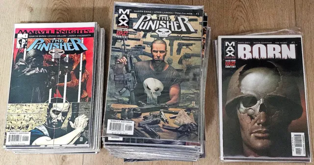 Punisher Max 1-75 Garth Ennis Complete Run + Marvel Knights 1-37 +++ 144 Comics