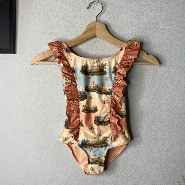 Agua Bendita Girl’s One Piece Swimsuit Island Size 2T