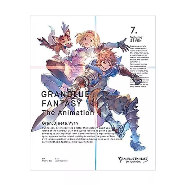 Granblue Fantasy The Animation, Drang, Sturm, Gran, Lyria, Vyrn y Rackam