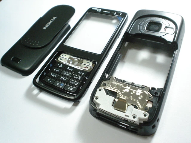 Nokia N73 housing cover and keypad set,black