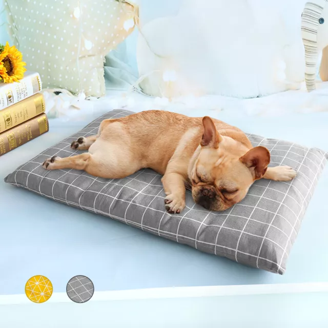 Colchoneta Cama para Perros Colchón Lavable para Gatos Cojín Suave Lavable S-XL