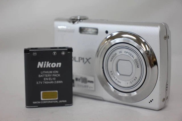 【美品】ニコン NIKON COOLPIX S220 動作確認済 32_20-_20KP8129-1_be039074-