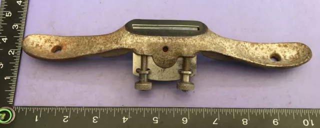 Stanley Spoke Shave Adjustable Flat Sole - Vintage Old Tool 5