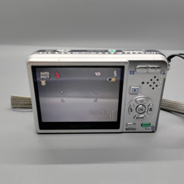 Pentax Optio S12 12,0 megapixel fotocamera digitale compatta argento testato 8
