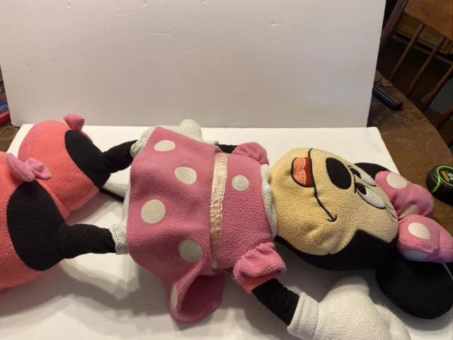 disney minnie mouse plush Approx. 30 Inches Long. Purple dress (stuffed animal)