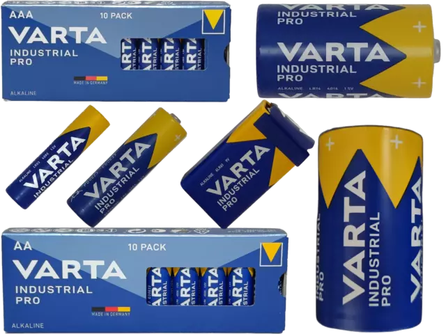 Varta Industrial Pro Batterien - Auswahl - MHD2033