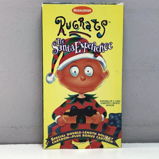 Nick Jr. Santa NICKELODEON RUGRATS SANTA Experience VHS Video Tape Nick Jr Christmas ...