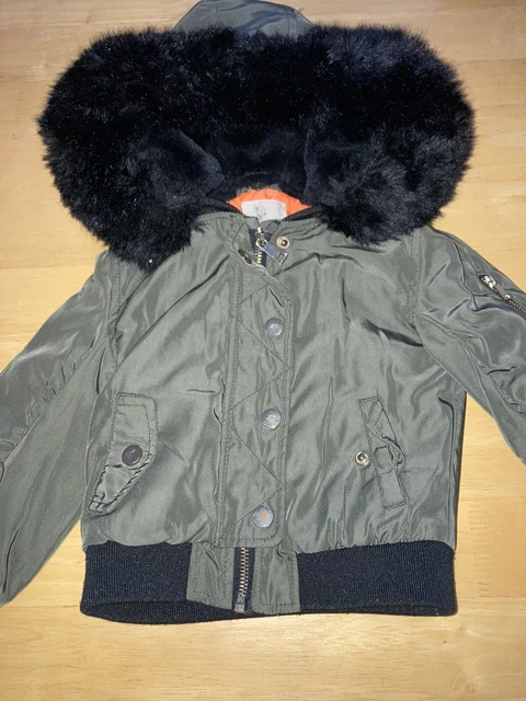 giacca parker ragazze river island età 18-24 mesi