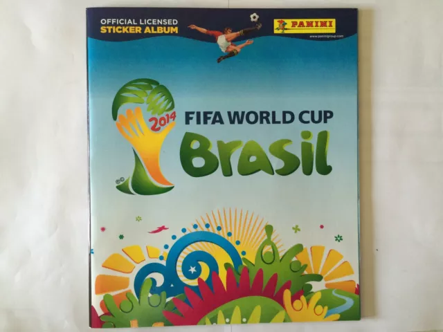 Album Panini World Cup Coupe Monde Brasil Bresil 2014 Neuf Vierge Version Free
