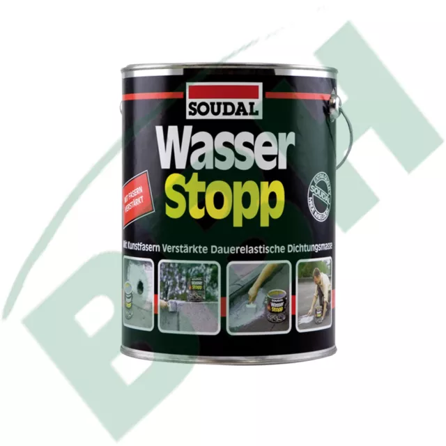 SOUDAL Wasserstopp 4 KG  Dachabdichtung Dachbeschichtung Dachdicht