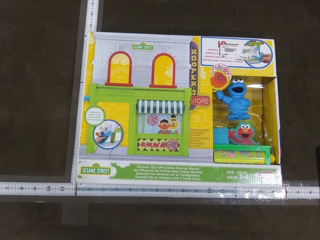 Playskool sesame street discover 123s with sales cookie monster playset