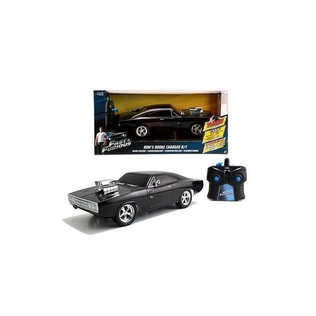 Jada - Fast & Furious - Voiture Radio Commandée - Dodge Charger - Echelle 1/ 24ème (17cm) - Fonction Turbo - 253203019