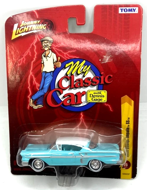 ジョニーライトニング' 1958 Chevrolet Impala Johnny Lightning 1958 Chevy Impala Lowrider Unboxing/Review
