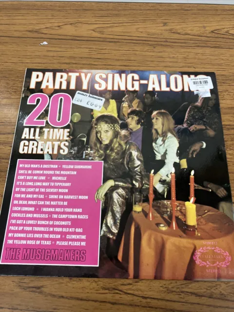 Party Sing Along - 20 All Time Greats - Vinyl Record LP