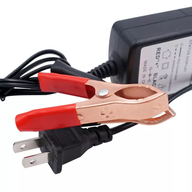 Smart and Safe Charging 12 V 1A Alligator Clip Ladeger?t f��r Blei Acid Akku