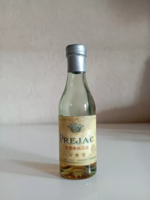 Very old mini bottle cognac Prejac 3 stars 3cl