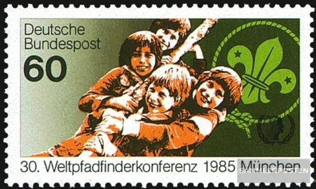 BRD (BR.Deutschland) 1254 (kompl.Ausgabe) postfrisch 1985 Pfadfinderkongreß