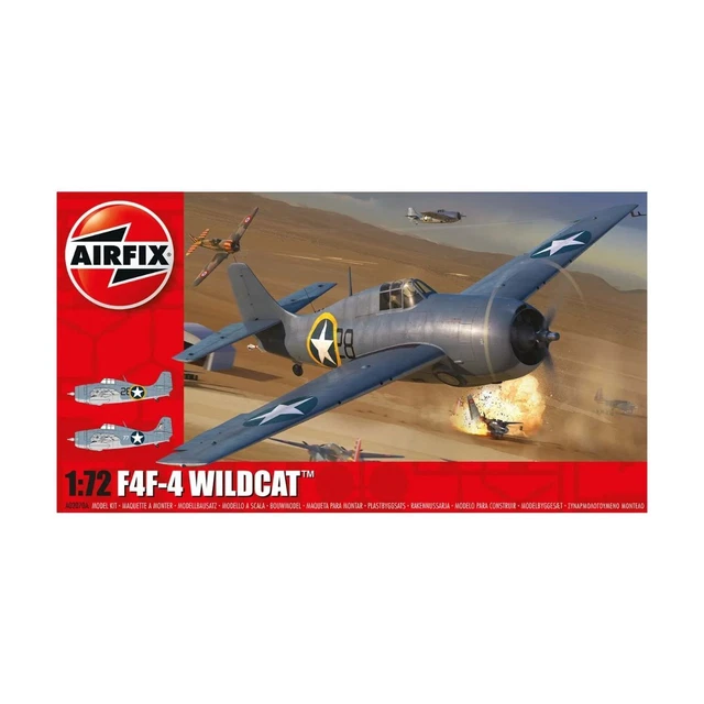 Airfix AIRFA02070 Grumman F4F-4 Wildcat 1/72