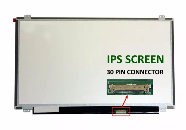 Compatible 15.6" LED LCD FHD IPS Screen Display Like LG Philips LP156WF6(SP)(M5)