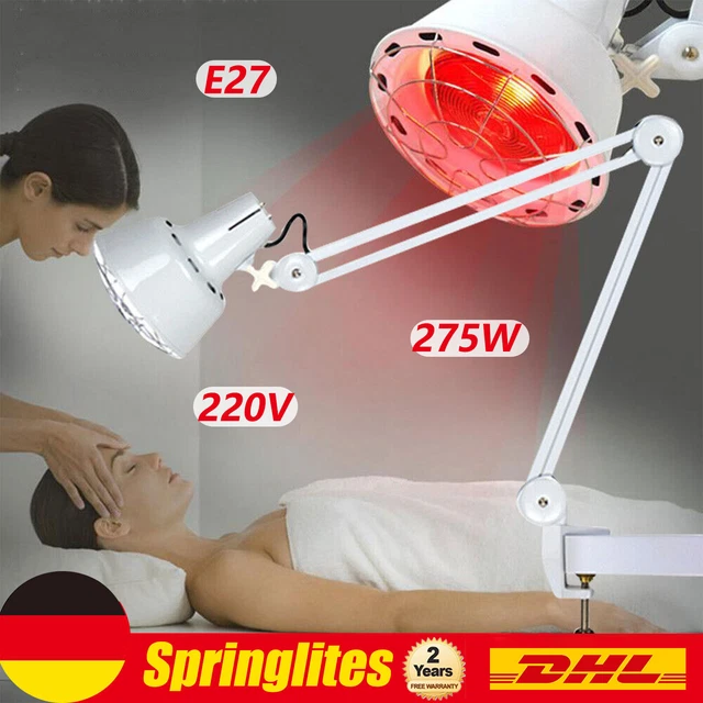Rotlicht Infrarot-Wärmetherapielampe Schmerzlinderung Infrarotlampe Wärmelampe