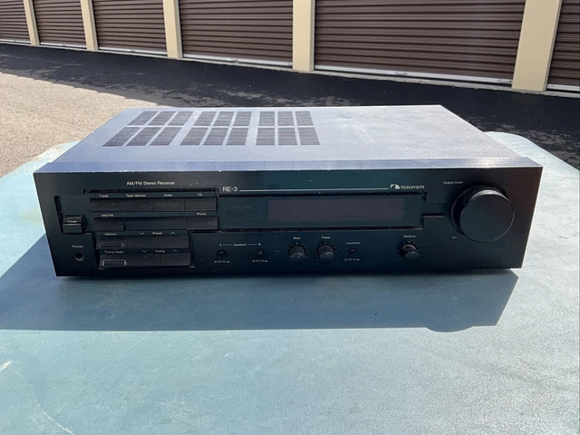 Nakamichi RE-3 AM/FM Stereo Receiver-No Remote Nakamichi RE-3 AM/FM Stereo Receiver-No Remote