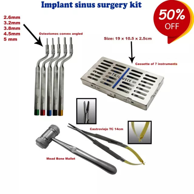 Kit de Cirugía Implantaria Sinus Surgery dentistry