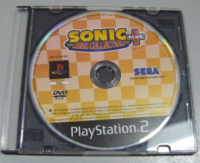 Sonic Mega Collection Plus PS2 PlayStation 2 Greatest Hits Disc Only