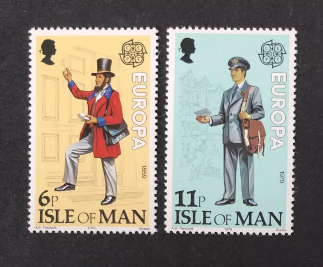 Isle Of Man Iom 1979 Mnh Europa Communications Set - Free Uk P&P