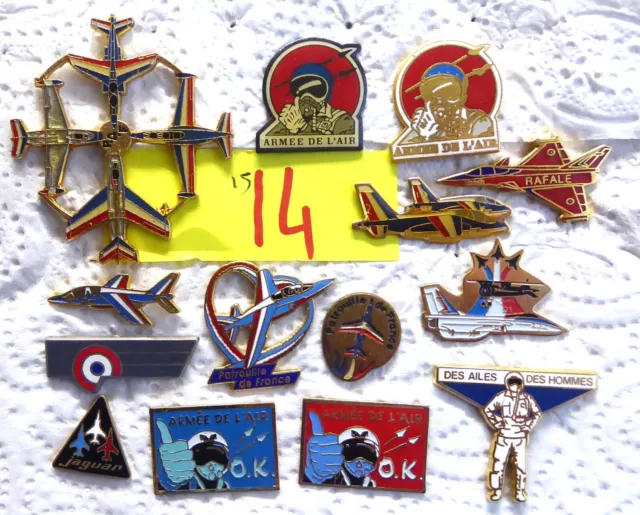 Lot de pin's aviation militaire , Patrouille de France , armée de l'air     -15-