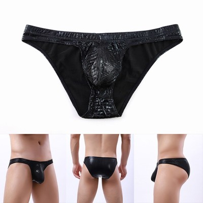 M leopard/cow brief Leopard String léopard/peau de vache taille S 