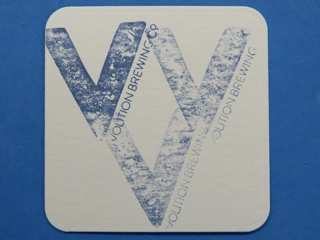 Beer Collectible Coaster ~ VOLITION Brewing Company ~ North Bend, WASHINGTON