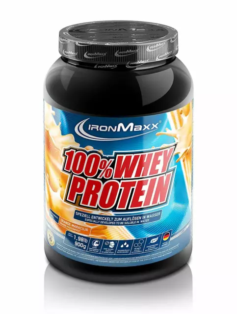31,10€/kg IronMaxx 100% Whey - Protein Eiweiss 900g