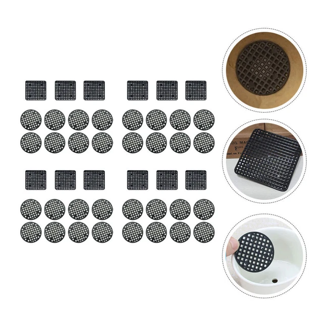 120Pcs bonsai Mesh pad Pot de fleurs Coussin Pot Trou Maille Pad Tapis de Pot De