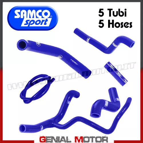 Kit Tuyaux De Radiateur Samco SUZ-45BL Bleu Suzuki RM Z 450 2008 > 2014