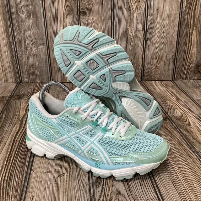 Asics Gel Enhance Duomax Running Shoes Women's Size 7.5 Teal Blue Sneaker T27BQ