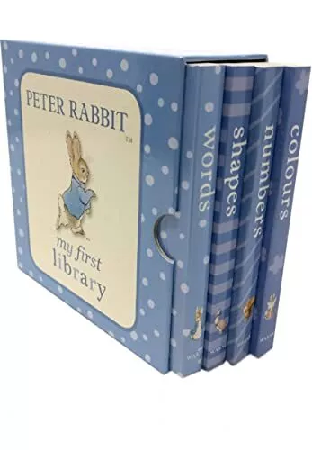 Beatrix Potter Collection Peter Rabbit 4 Books Set My First... by Beatrix potter