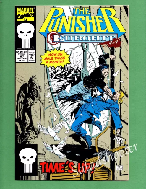 Marvel Comics The Punisher Volume 2 Comic Book #67 August 1992 Higher Grade