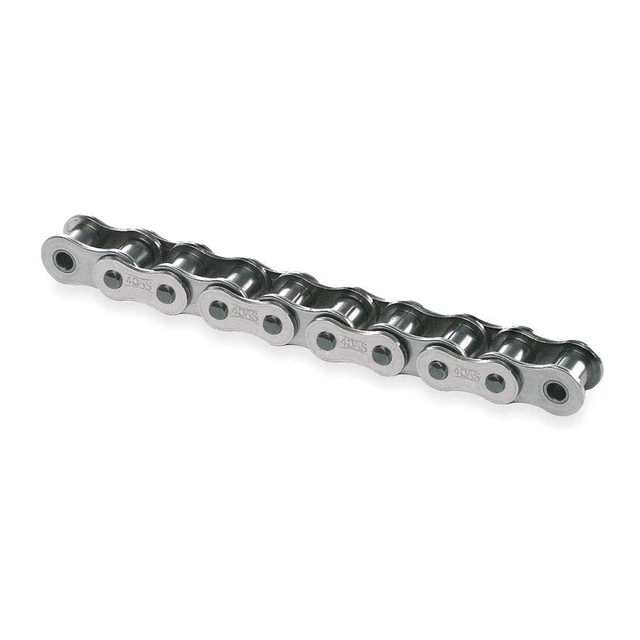 TSUBAKI 40PC Roller Chain,Riveted,40PC,10 ft.