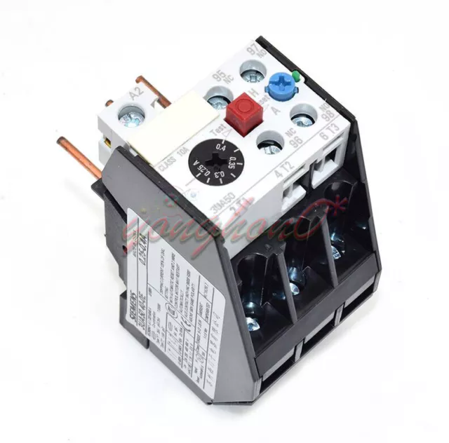 1PC New Siemens Thermal Overload Relay 3UA5040-0E 0.25-0.4A