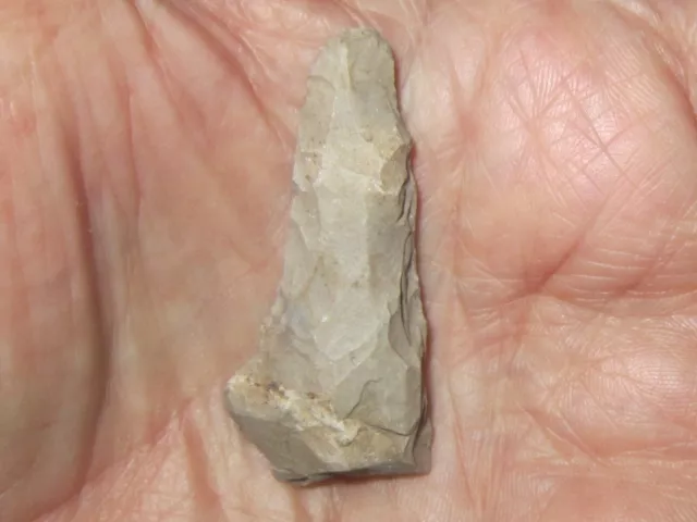 Well Used Authentic Missouri Stemmed Knife Nice Artifact Spear Arrowhead Tool