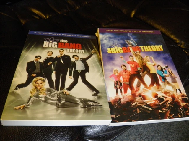 BIG BANG THEORY Dvds Complete Seasons Four & Five EUR 14,15 - PicClick FR