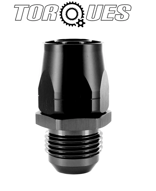 thumbnail image 2 of ADLERSPEED 2-Pack AN10 To AN6 Straight Reducer Fittings - Blue Aluminum 2 of 4